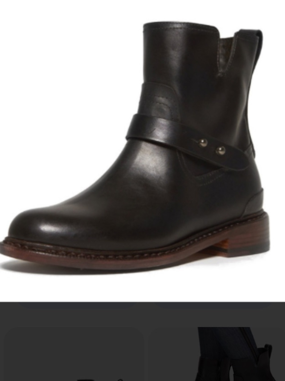 Rag & Bone Ashford Side Zip Boots 37.5